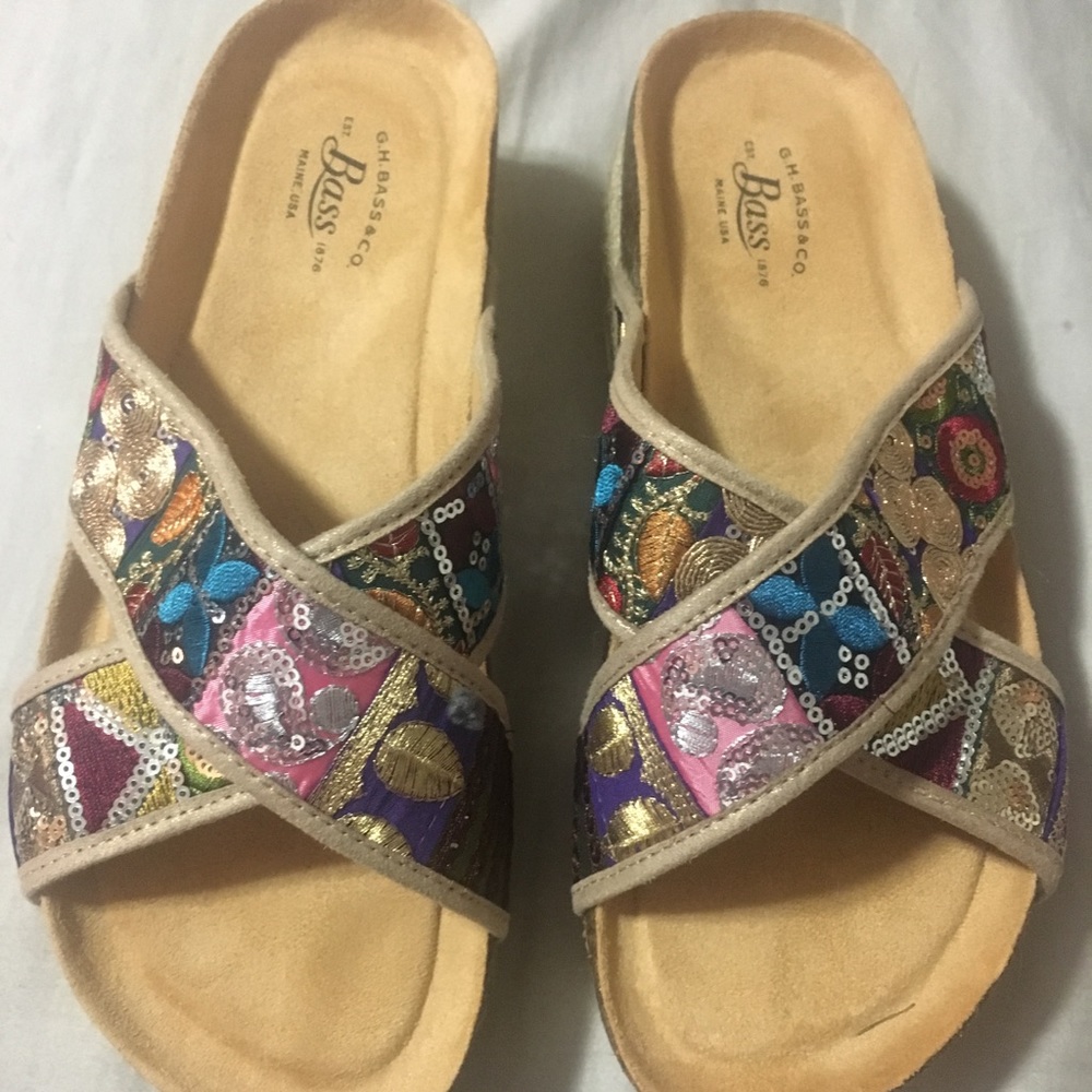 G.H. Bass & Co platform sandals